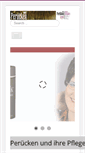 Mobile Screenshot of perueckenpflege.de